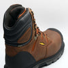 KEEN Utility Men's Camden 8” Composite Toe Waterproof 600G Insulated Heavy Duty Work Boots, Leather Brown/Black, 9.5 Wide