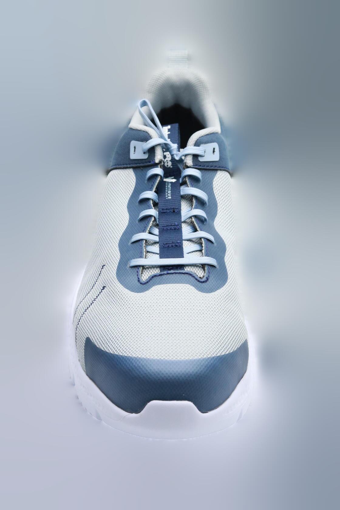 Timberland PRO® Setra Composite Safety Toe Shoes for Men – Cement Construction – Round Toe Silhouette Grey/Navy 13 D - Medium