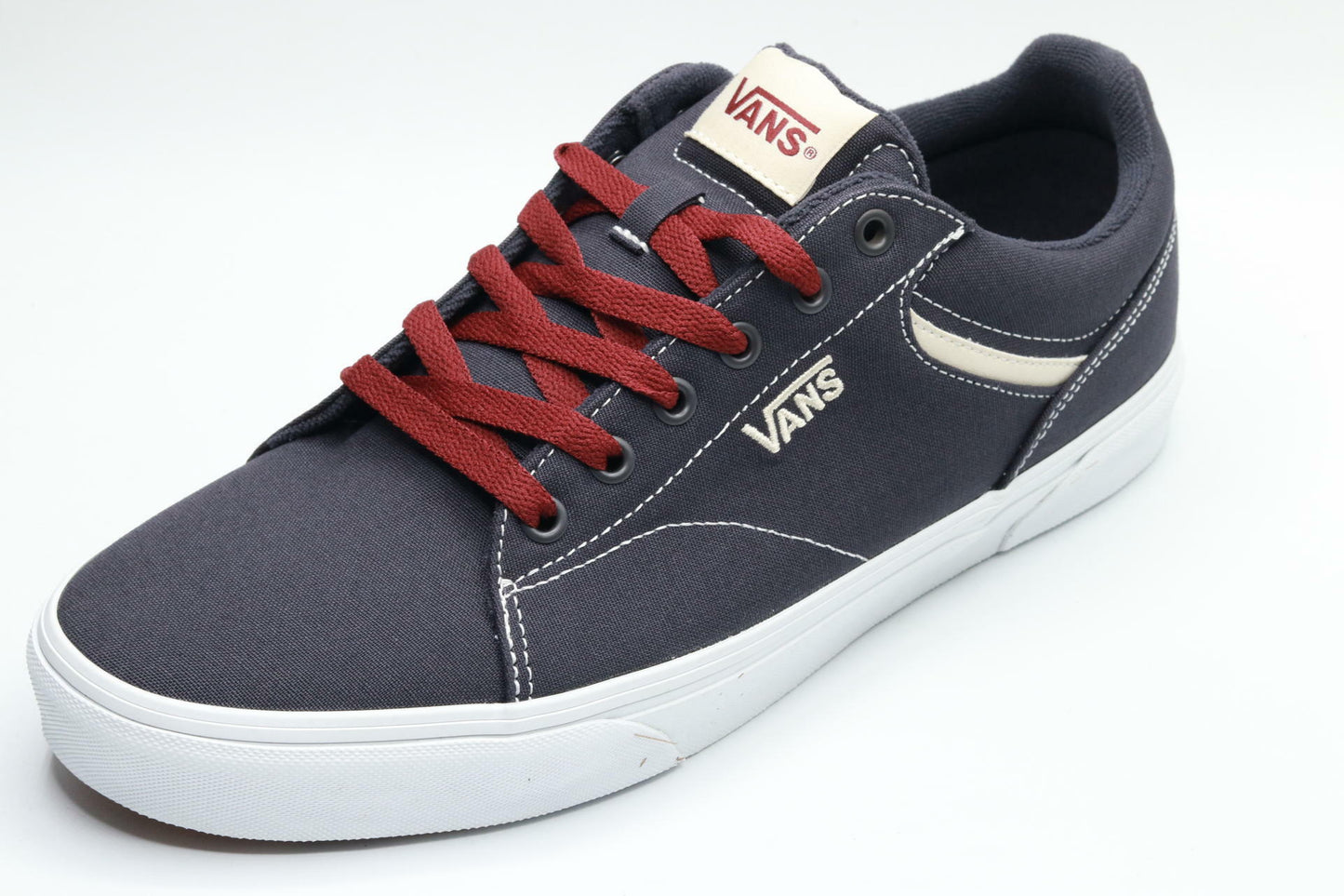 Vans Men's Seldan Sneaker, Pop Lace Madder Brown, 11 M US