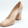 Stuart Weitzman Curveblock 85 Pump Adobe 8 B
