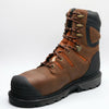 KEEN Utility Men's Camden 8” Composite Toe Waterproof 600G Insulated Heavy Duty Work Boots, Leather Brown/Black, 10.5 Wide