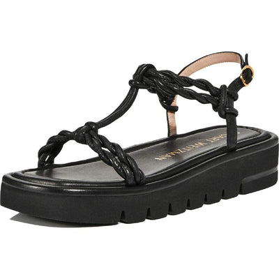 Stuart Weitzman Calypso Lift Sandal Black 5.5 M