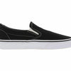 Vans Men's Low-Top, Classic Black, White, 7