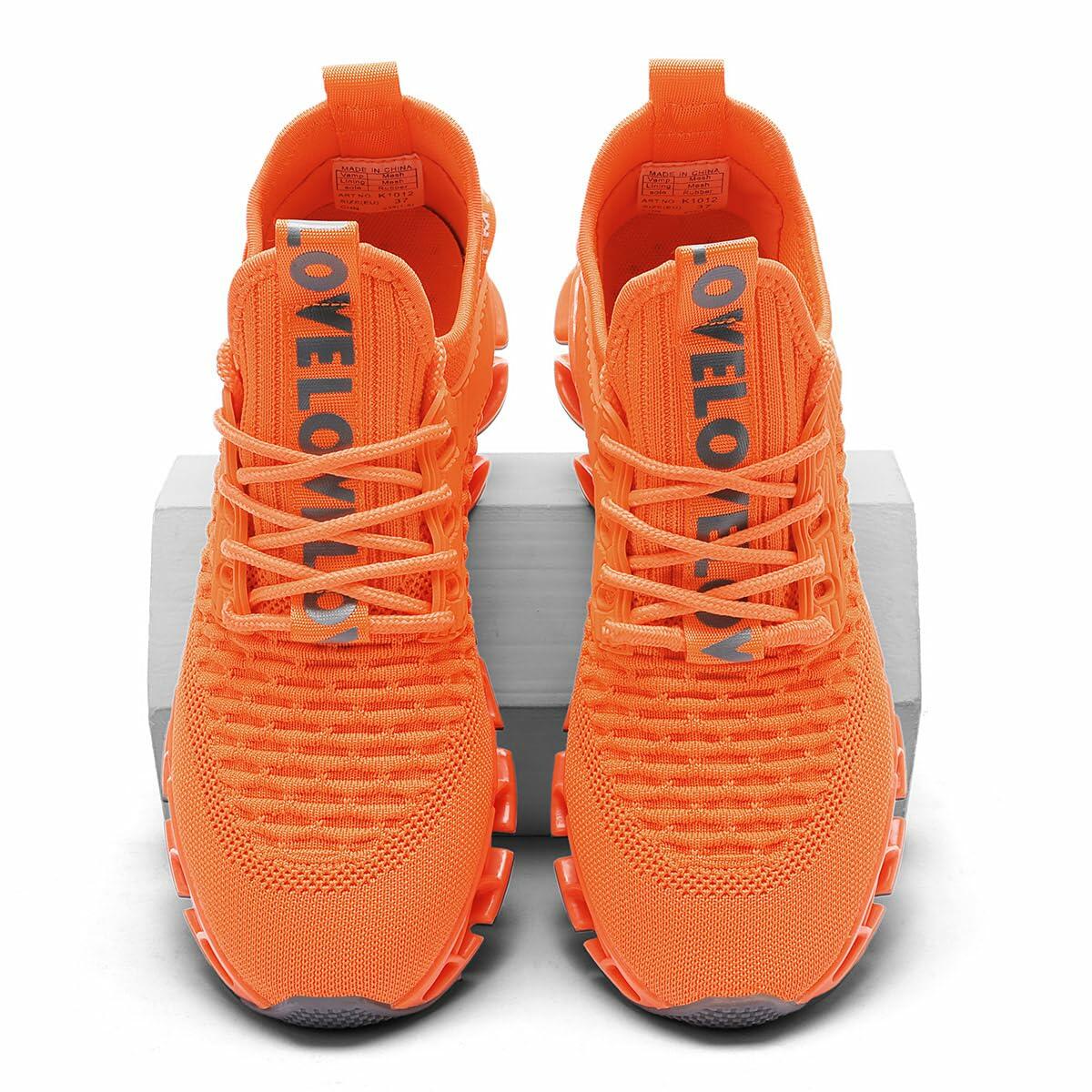 Vooncosir Women's Running Shoes Comfortable Fashion Non Slip Blade Sneakers Work Tennis Sz 6.5