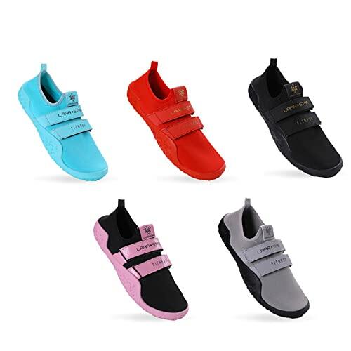 Deadlift Shoes Cross-Trainer|Barefoot & Minimalist Shoe|Fitness Shoes Light Blue