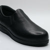 SAS Patriot Non-Slip Comfort Loafer - Shoes for Women - Lightly Cushioned Collar - Round Toe - Leather Uppers Black 9 S - Slim (AAA)