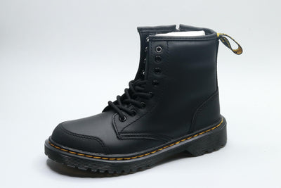 Dr. Martens 1460 Overlay (Little Kid/Big Kid) Black Duty/Romario 13 UK (US 1 Little Kid) M