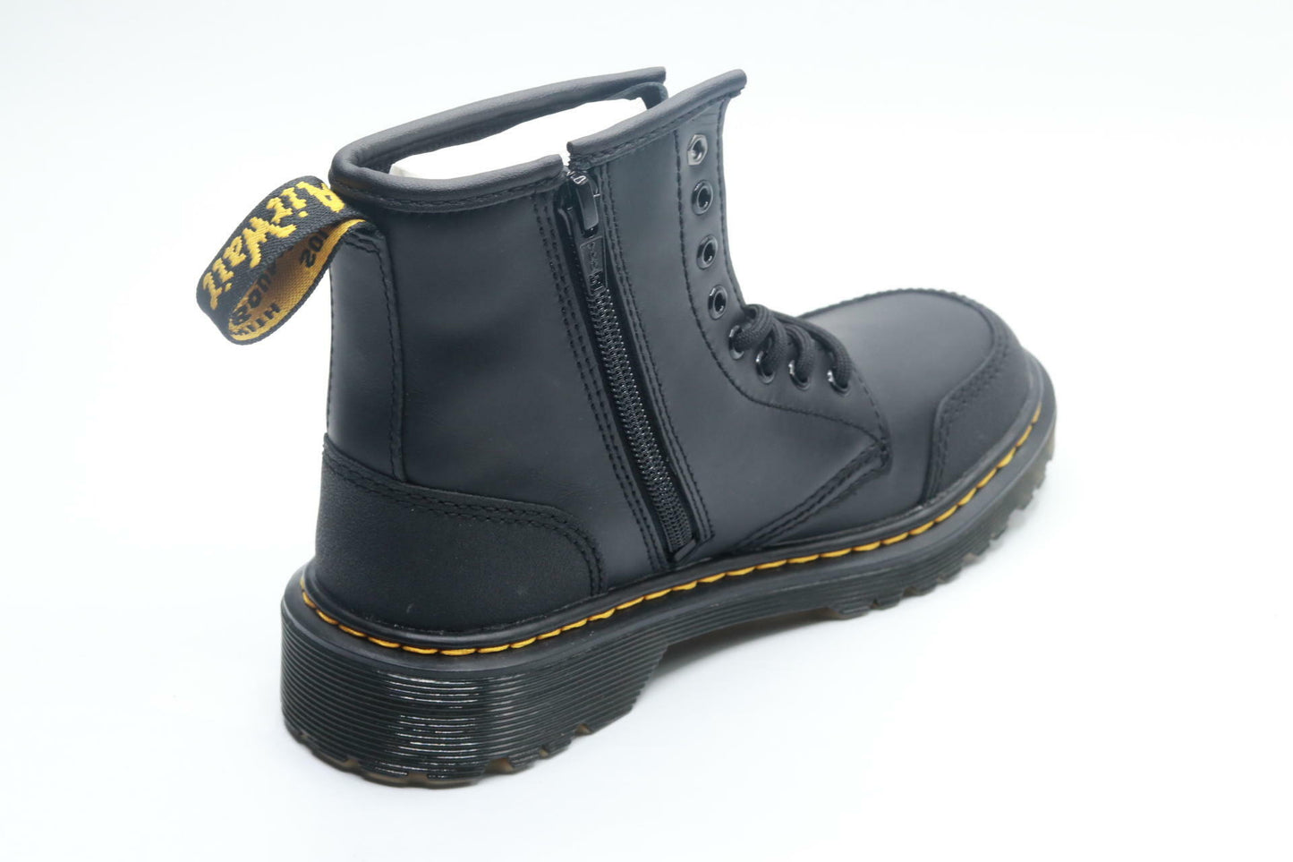 Dr. Martens 1460 Overlay (Little Kid/Big Kid) Black Duty/Romario 13 UK (US 1 Little Kid) M