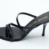 Stuart Weitzman Strapeze 85 Slide Black 6.5 B