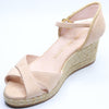 Stuart Weitzman Mirela II Espadrille Wedge Adobe/Natural 8.5 B