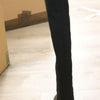 Stuart Weitzman 5050 Flareblock Boot Black 7 B