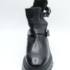 Stuart Weitzman Women's Maverick Bedford Moto Booties, Black, 9.5 Medium US