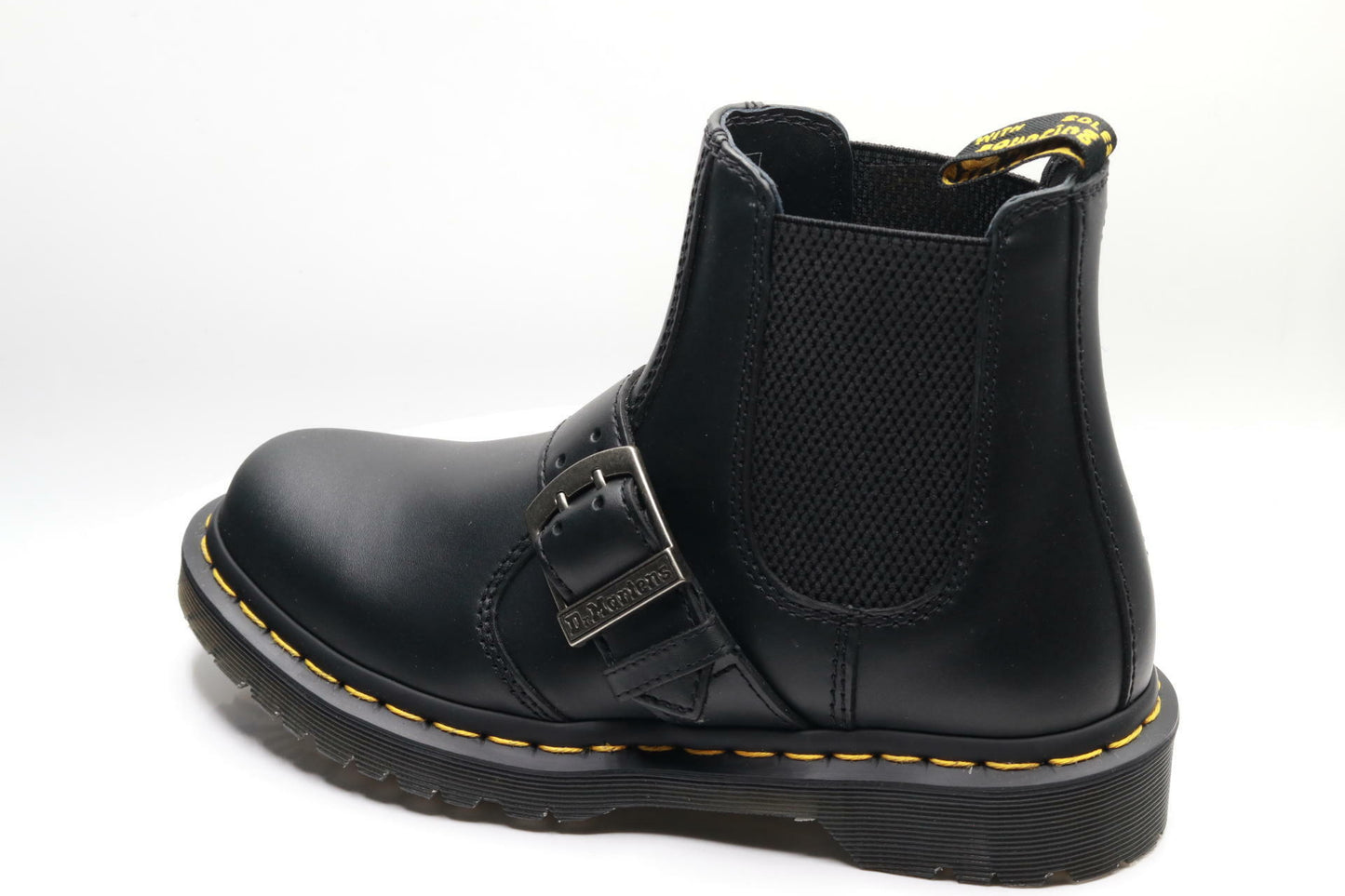 Dr. Martens Women's 2976 Chelsea Boot, Black Classic Pull Up, 6