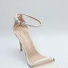 Stuart Weitzman Womens Nudistcurve 100 Sandal White 9 B