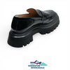 Stuart Weitzman Bedford Loafer Black 7.5 B
