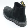 DR. MARTENS Men's Amphibians, Black Milled Nubuck Wp, 11