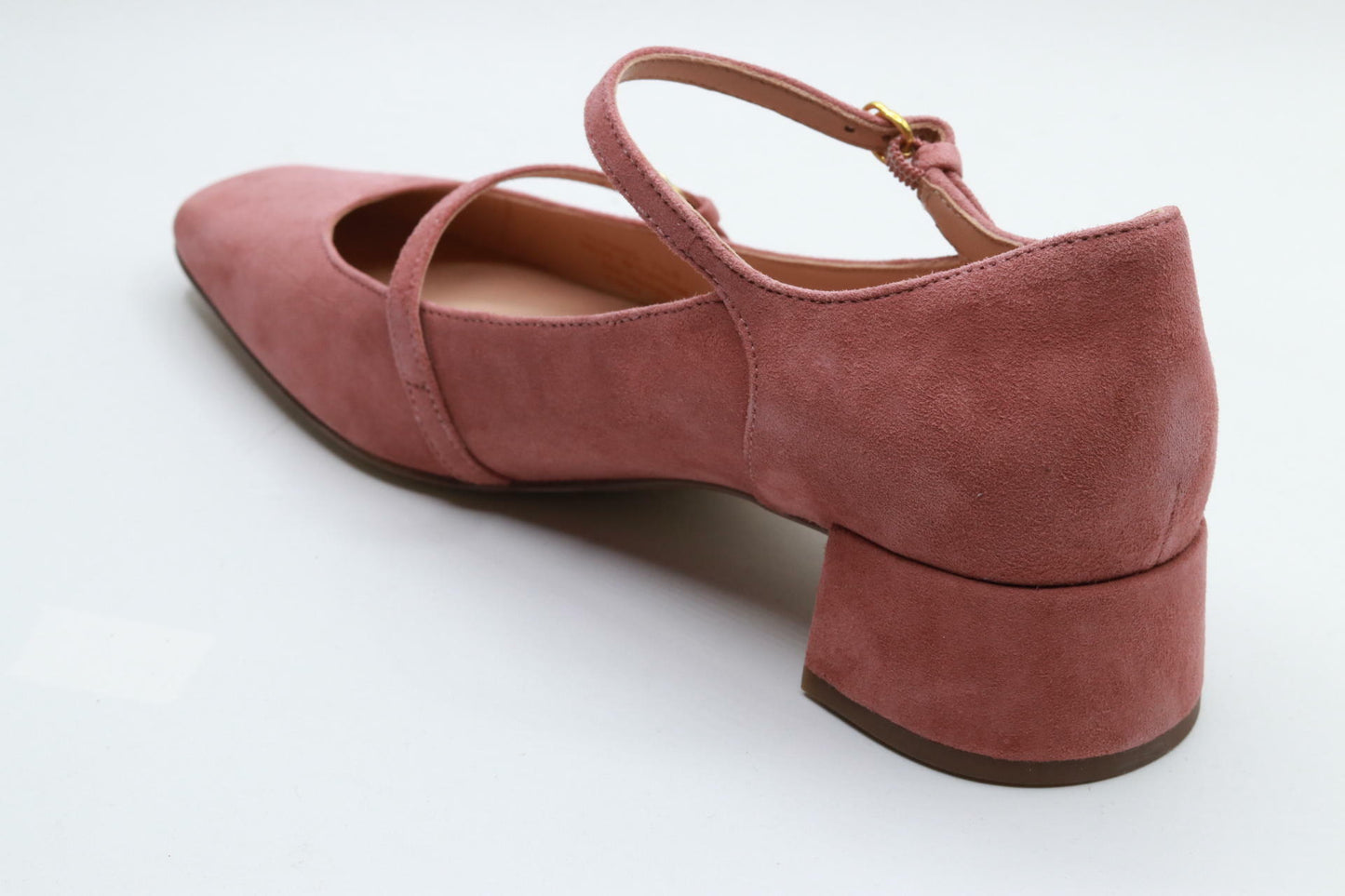 Cole Haan Women's Paxton Maryjane Pump, Rouge Suede, 7.5