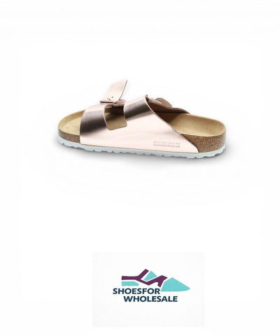 Birkenstock 95209139 Arizona Sfb W/Wht Cop Ltr 39