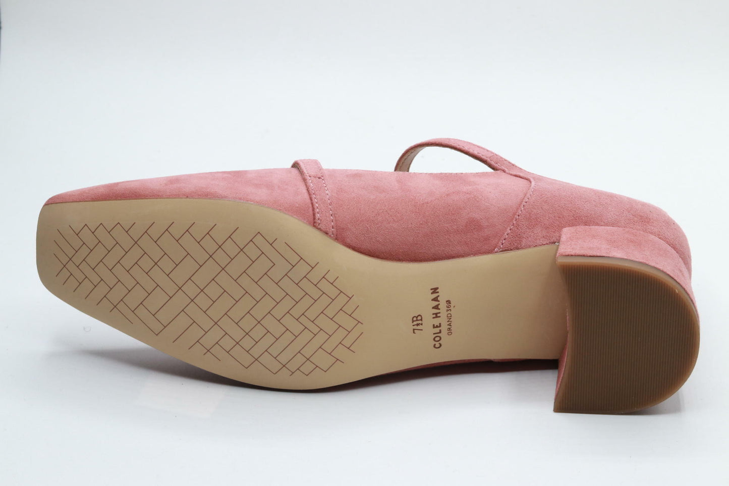 Cole Haan Women's Paxton Maryjane Pump, Rouge Suede, 7.5