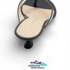 Stuart Weitzman Women's Rio Sleek Sandals 35 Black 9 Medium