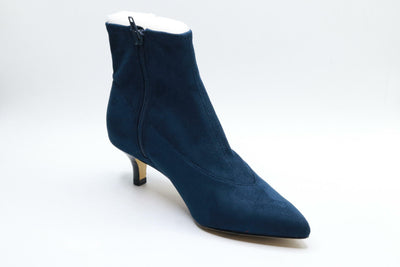 Bella Vita Women's Stephanie II Ankle Boot, Navy STR SPSD, 6 W US