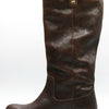 Frye Women's 40058 Melissa Double Sole Button Lug Brown, 8.5 M US