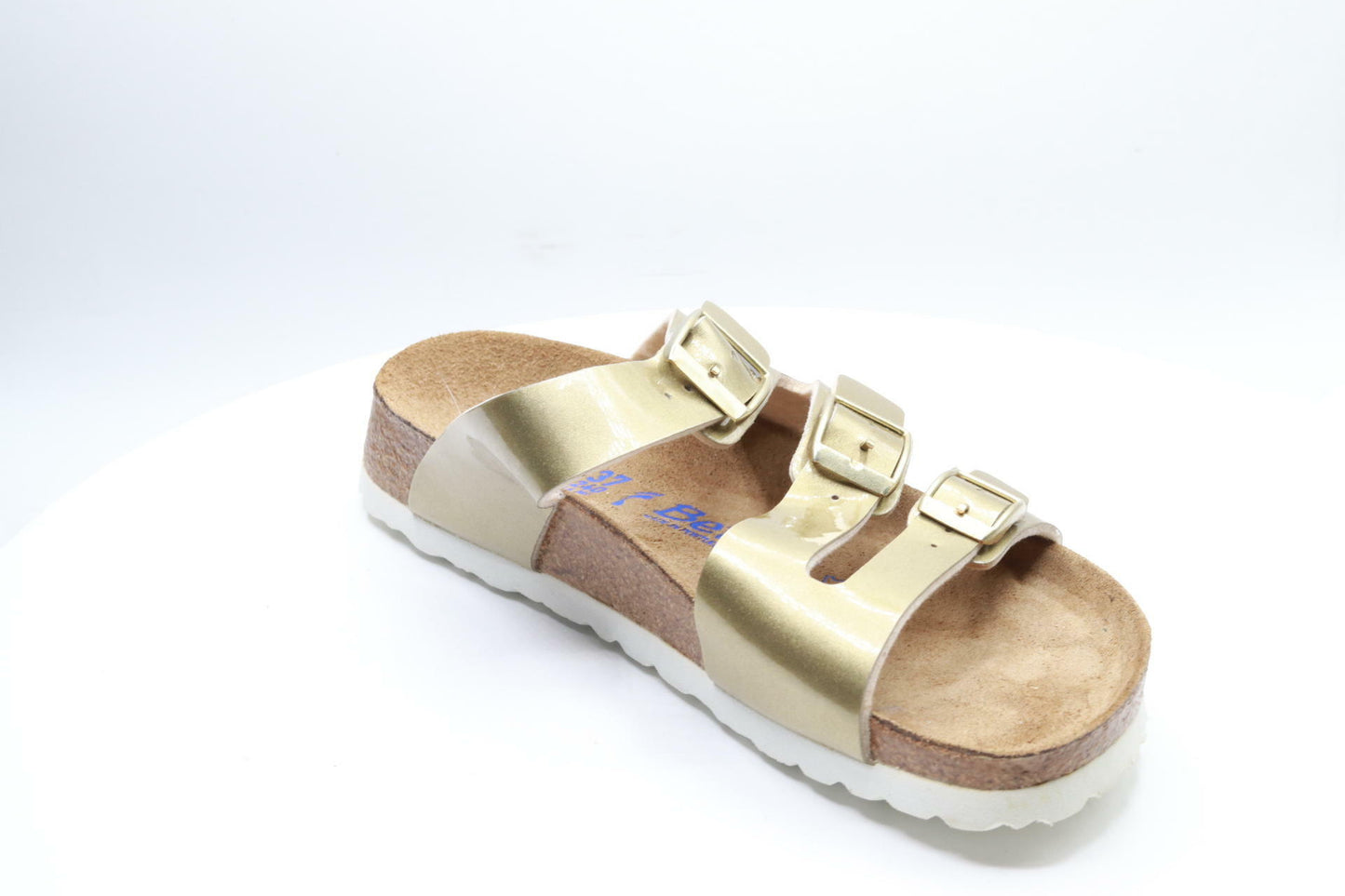 Birkenstock Betula Licensed Leo Soft Metal Gold Birko-Flor™ EU 37 (US Women's 6-6.5) Narrow