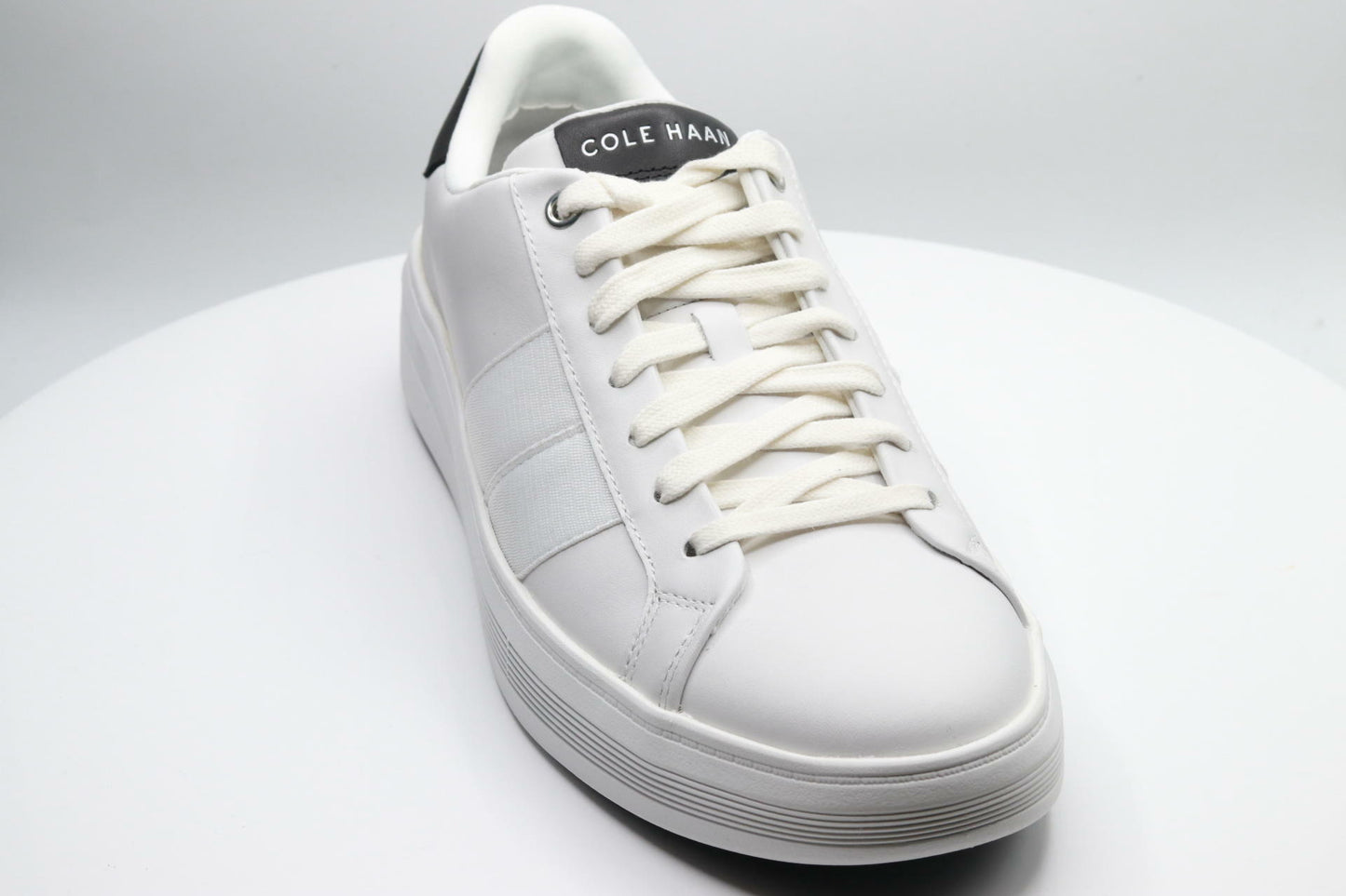 Cole Haan Men's Grand Crosscourt Premier, White/Black/Birch, 7.5-M US