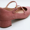 Cole Haan Women's Paxton Maryjane Pump, Rouge Suede, 7.5