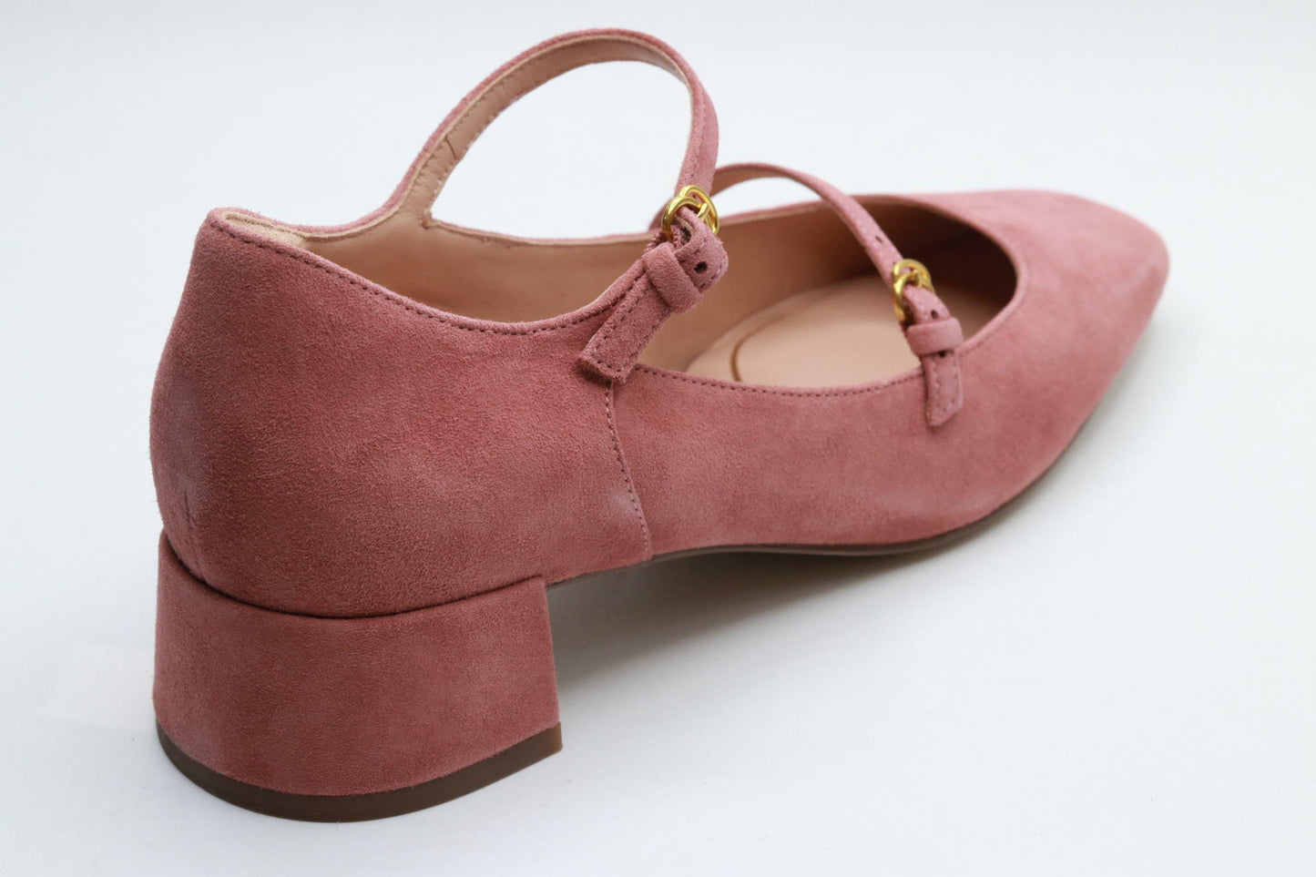Cole Haan Women's Paxton Maryjane Pump, Rouge Suede, 7.5