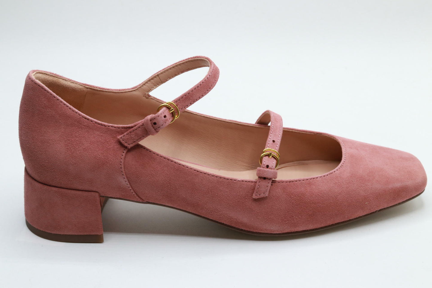 Cole Haan Women's Paxton Maryjane Pump, Rouge Suede, 7.5
