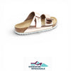Birkenstock 95209139 Arizona Sfb W/Wht Cop Ltr 39