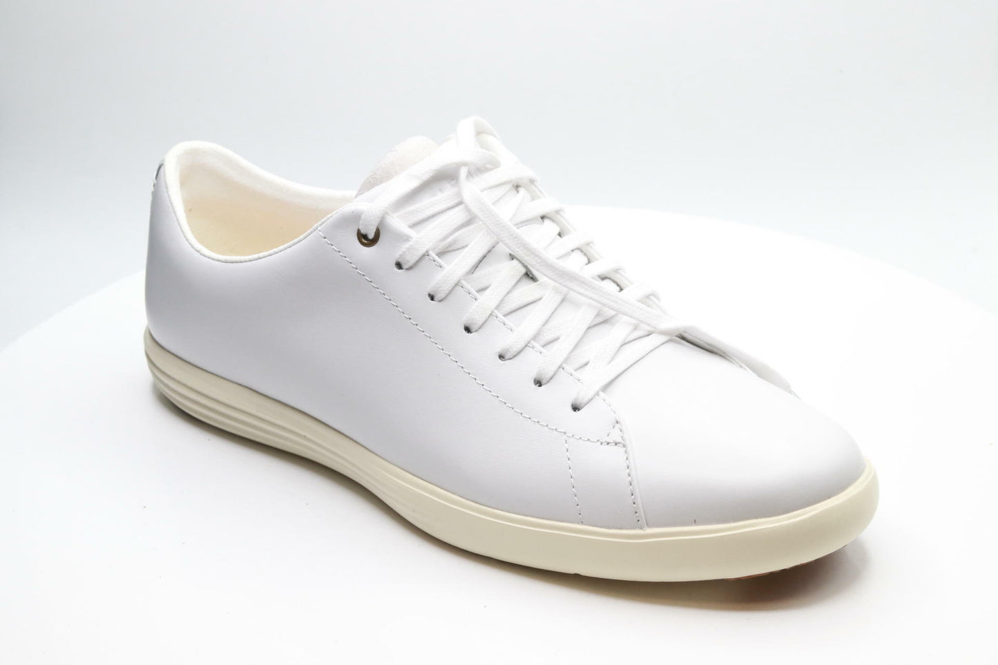 Cole Haan Men's Grand Crosscourt Ii Sneaker, White Leather, 7.5
