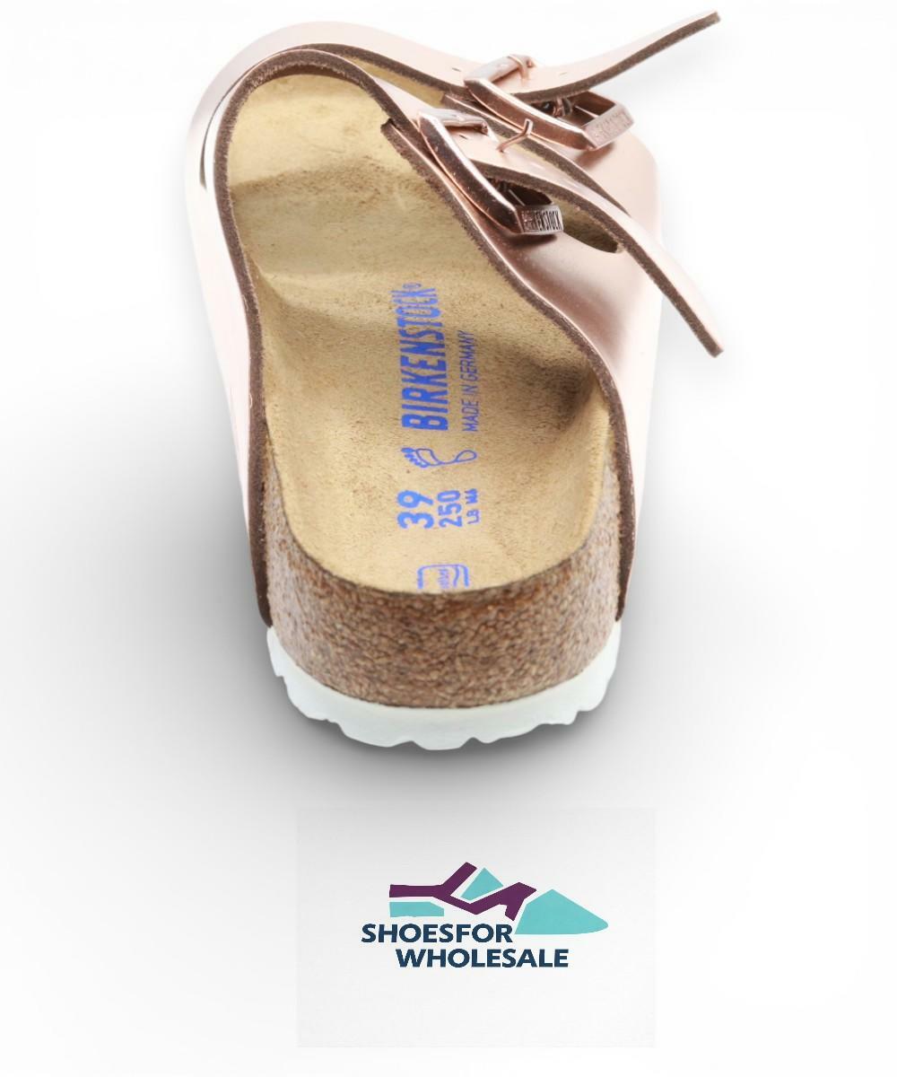Birkenstock 95209139 Arizona Sfb W/Wht Cop Ltr 39