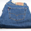 Levi Men's 505 Regular Fit Jeans, Dark Stonewash, 32W X 34L (Shelf Pulls)