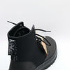 Dr. Martens unisex adult Lace Fashion Boot, Black Element & Black Poly Rip Stop, 6 Women 5 Men US