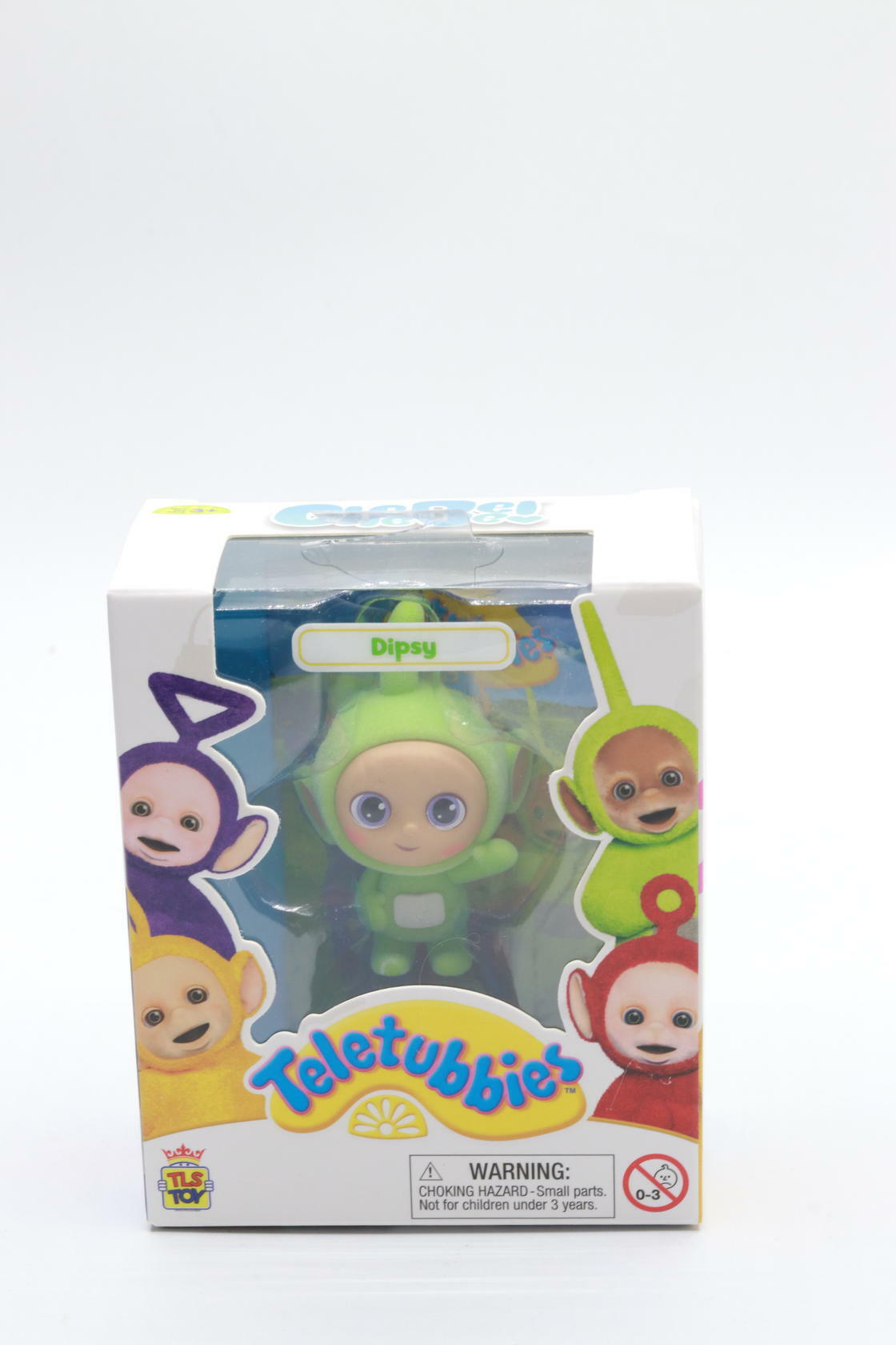 Cheebee Tinky Po, Winky & Dipsy Glow GITD Chase Mini Figure - Teletubbies