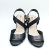 Giani Bernini Womens Townsonn Faux Leather Block Heels Black 6 Medium (B,M)