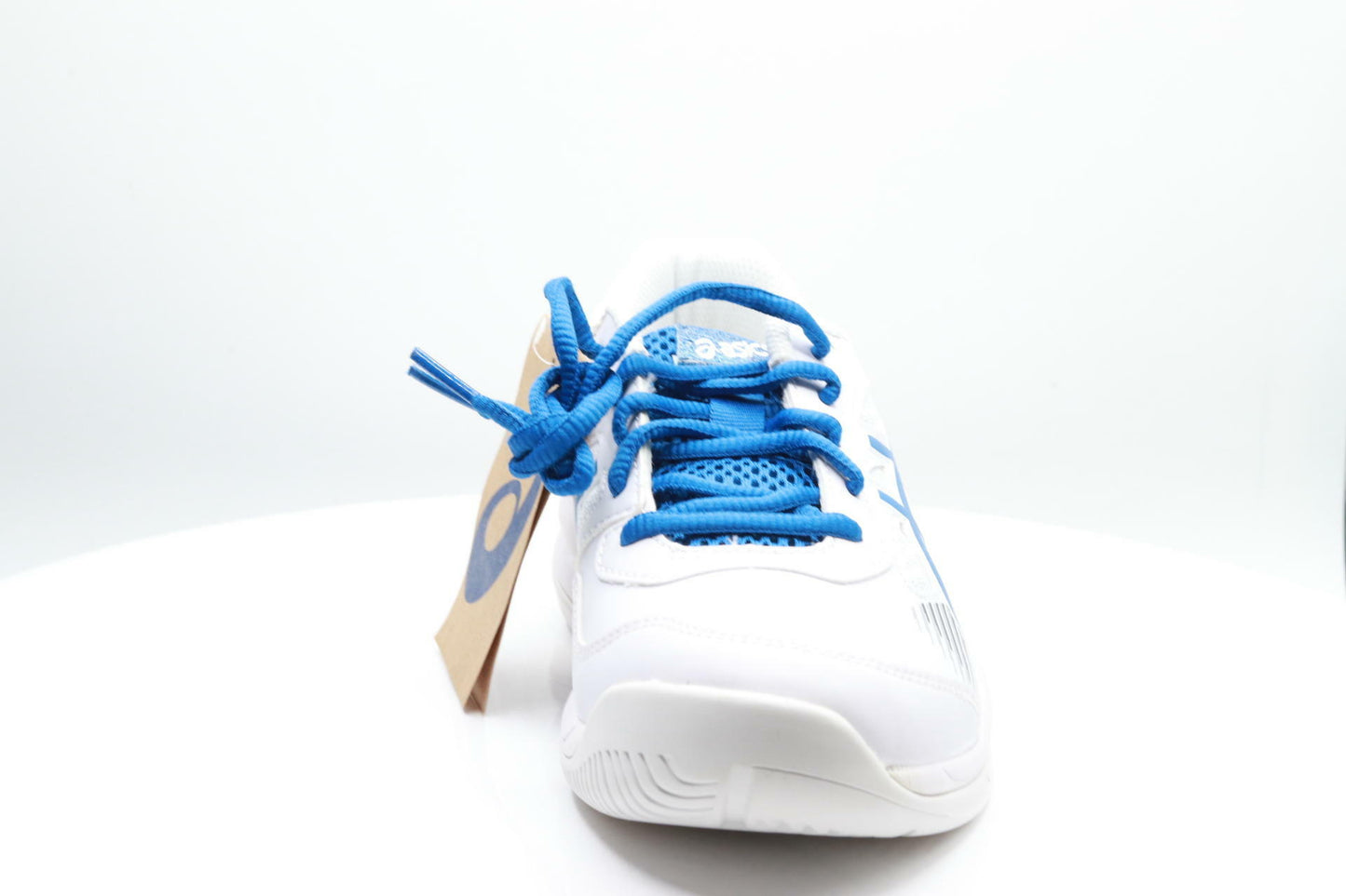 ASICS Boy's Gel-Game 8 GS (Little Kid/Big Kid) White/Lake Drive 4.5 Big Kid M