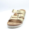 Birkenstock Betula Licensed Leo Soft Metal Gold Birko-Flor™ EU 37 (US Women's 6-6.5) Narrow