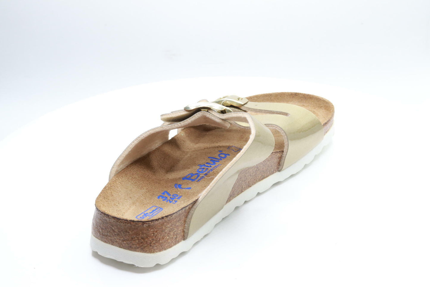 Birkenstock Betula Licensed Leo Soft Metal Gold Birko-Flor™ EU 37 (US Women's 6-6.5) Narrow