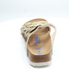 Birkenstock Betula Licensed Leo Soft Metal Gold Birko-Flor™ EU 37 (US Women's 6-6.5) Narrow