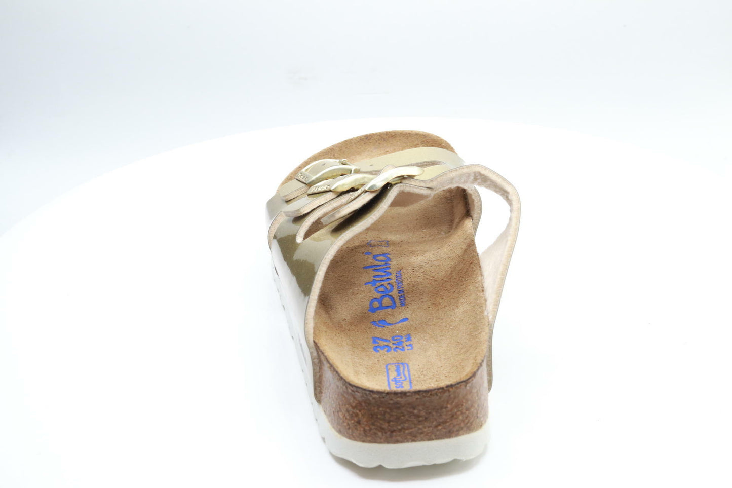 Birkenstock Betula Licensed Leo Soft Metal Gold Birko-Flor™ EU 37 (US Women's 6-6.5) Narrow