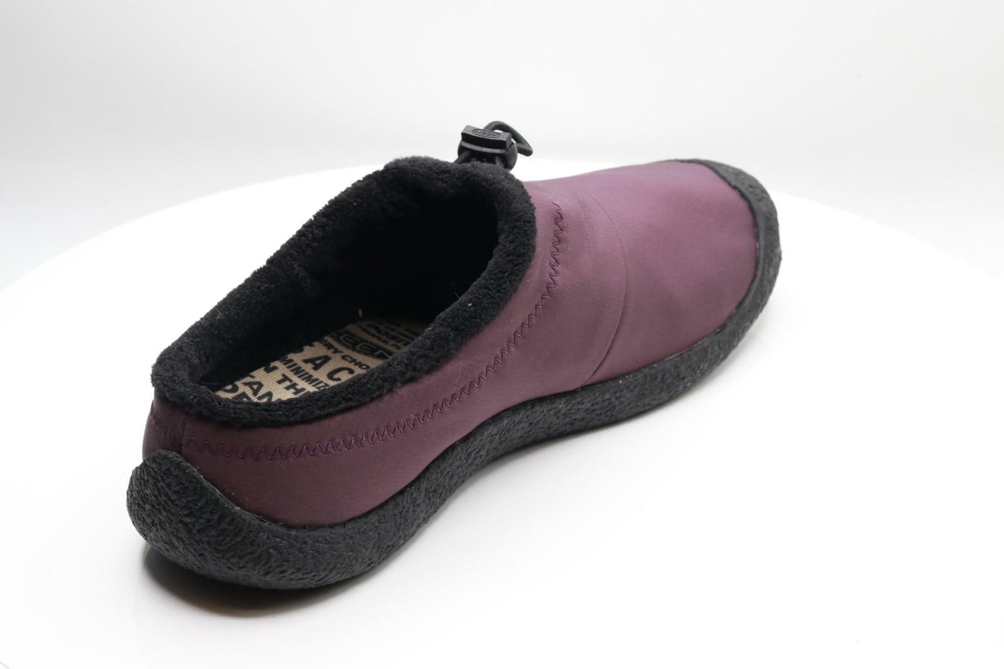 KEEN Women's Howser 3 Slide Comfy Durable Slippers, Plum Perfect/Absinthe Green, 10.5