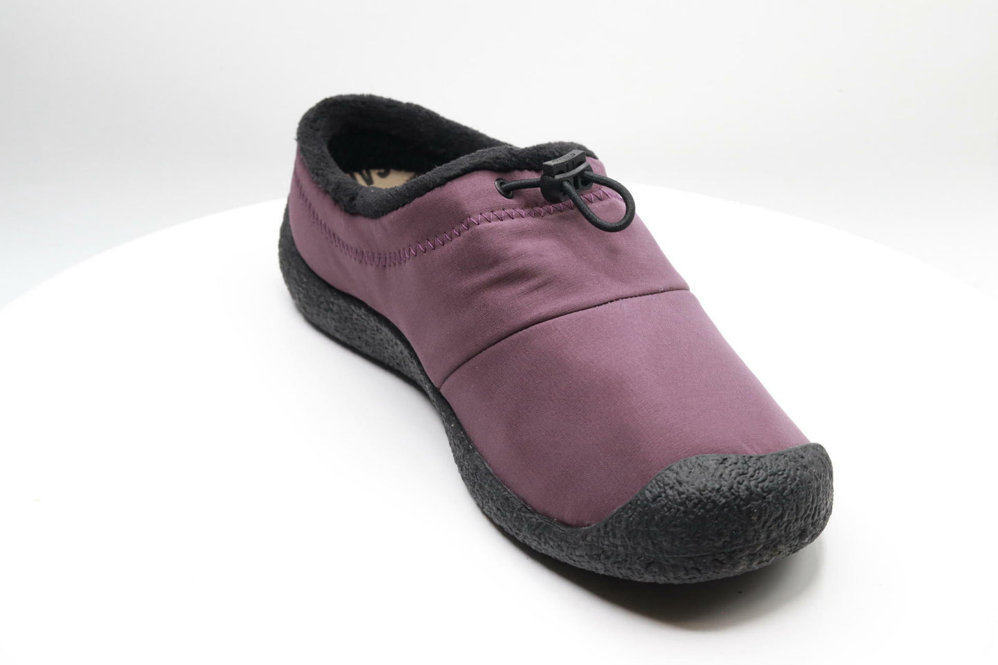 KEEN Women's Howser 3 Slide Comfy Durable Slippers, Plum Perfect/Absinthe Green, 10.5
