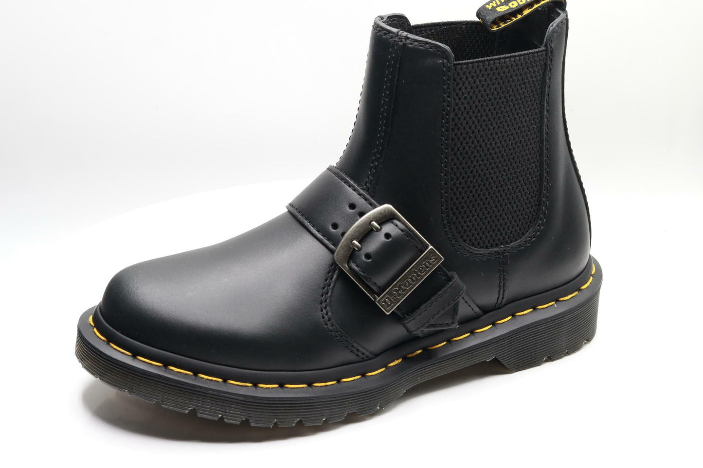 Dr. Martens Women's 2976 Chelsea Boot, Black Classic Pull Up, 6