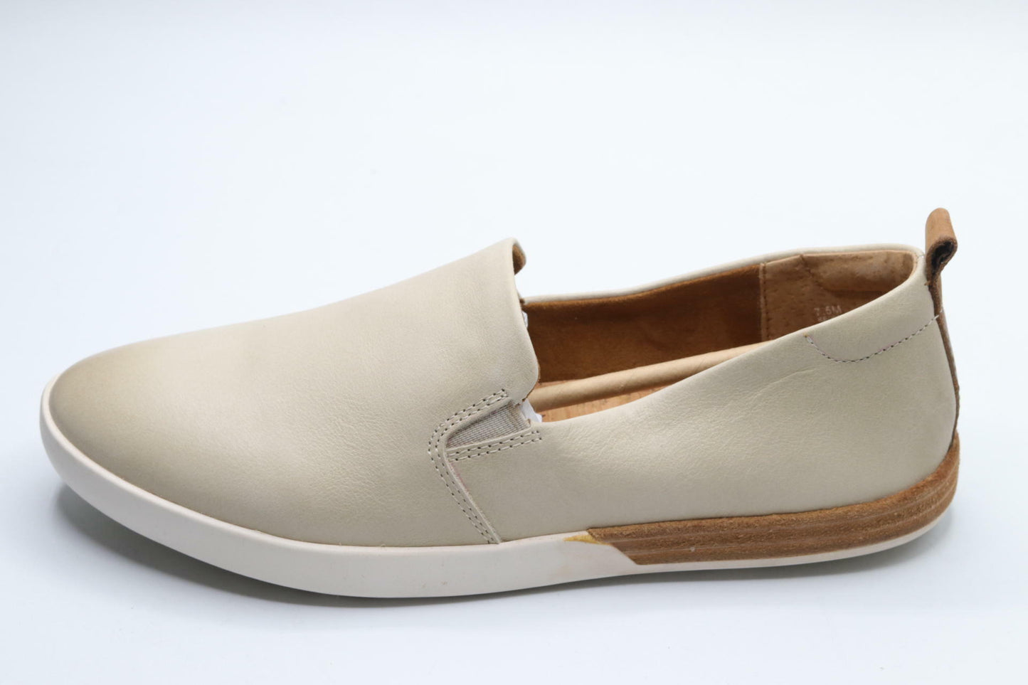 KORK-EASE Peyton Women's Slip-On, Cream (Fog), 7.5M US