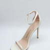 Stuart Weitzman Womens Nudistcurve 100 Sandal White 9 B