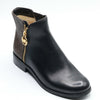 Michael Michael Kors Womens Lainey Leather Booties Black 5 Medium (B,M)