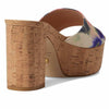 Stuart Weitzman Squarehigh Platform 95 Slide Watercolor 9 B
